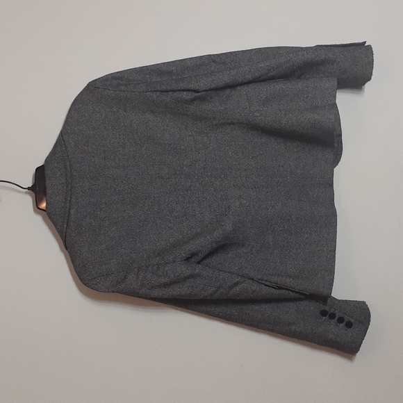 Talbots Womens Blazer Suit Jacket Gray Tweed Career Professional Business Size 6 - Picture 9 of 10